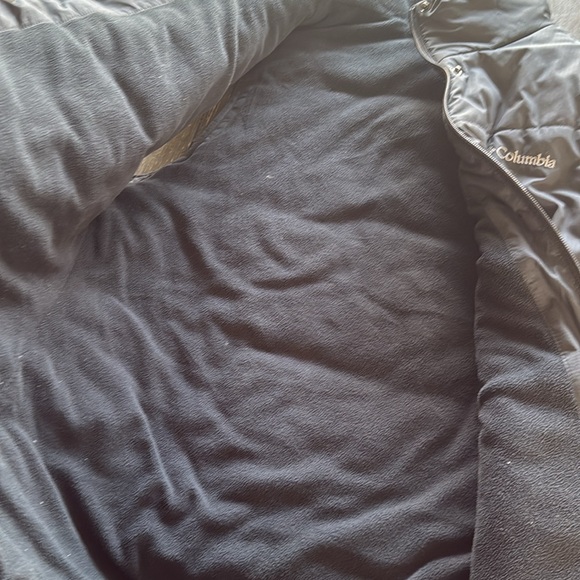 Columbia puffer fleece lined women’s vest black size large - Picture 4 of 5